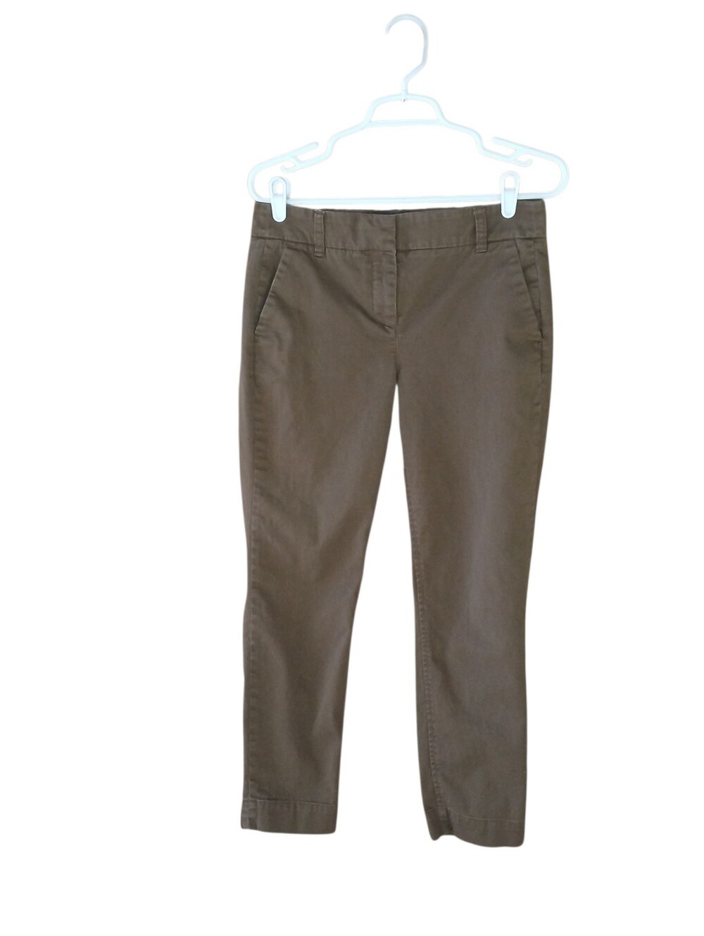 J. Crew Cameron Brown Mid Rise Ankle Pants Size 6